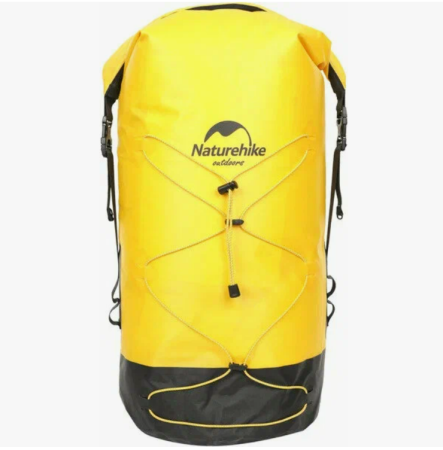 Рюкзак туристический Naturehike 40 л, ПВХ, желтый