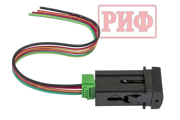 Кнопка ВКЛ/ВЫКЛ, голубой, FRONT DIFF LOCK TOYOTA 22x22