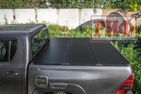 Крышка кузова для Toyota Hilux 2015+ трёхсекционная