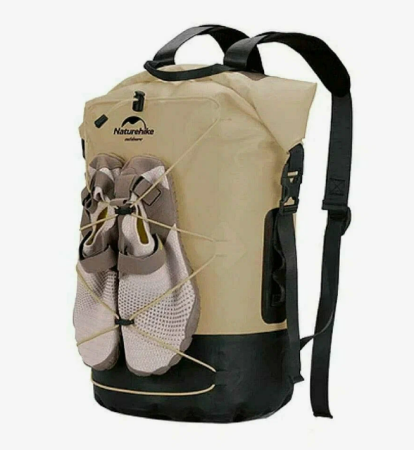 Рюкзак туристический Naturehike 40 л, ПВХ, хаки