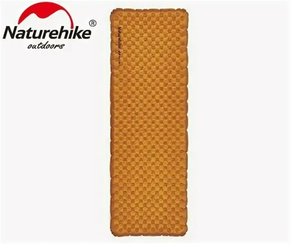 Коврик надувной Naturehike 183х64х8 см, оранжевый Коврик надувной Naturehike 183х64х8 см, оранжевый
