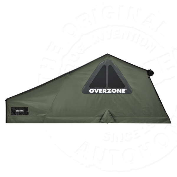 2 Палатка на крышу автомобиля AUTOHOME OVERZONE SMALL STANDARD, тент песочный, лестница 220 мм