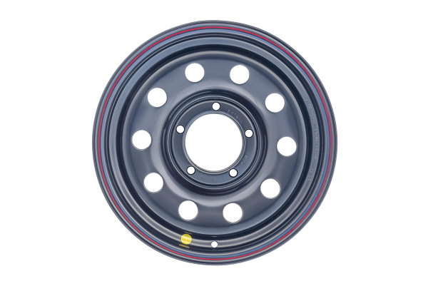 Диск усиленный УАЗ стальной черный 5x139,7 7xR16 d110 ET+25