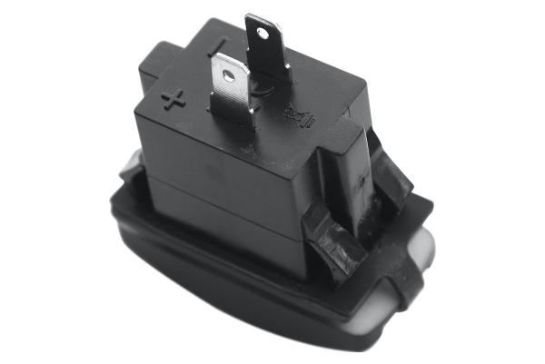 Розетка USB 3,1A дизайн Переключатель, с крышкой