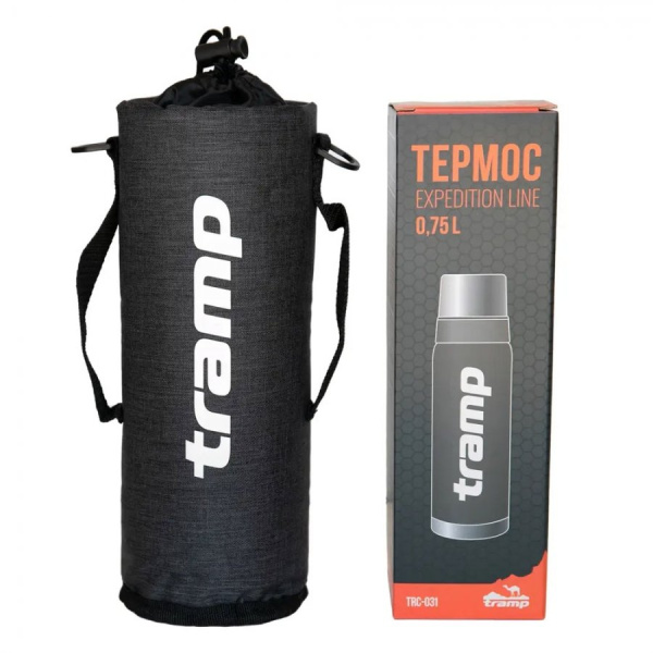 1 Термочехол TRAMP для термоса Tramp Expedition Line 0,75 л Серый