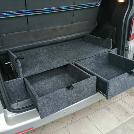 Органайзер в багажник "Экспедиция" для Volkswagen Multivan/Caravelle (T5, T6)