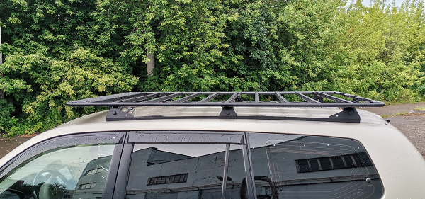 Багажник экспедиционный (платформа) РИФ 1200х2100 мм для Toyota Land Cruiser Prado 120