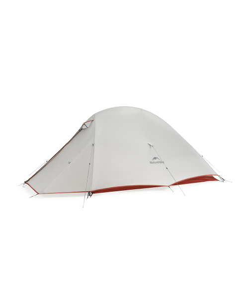 Палатка Naturehike Cloud Up Pro Si 1-местная, алюминиевый каркас, сверхлегкая, серо-красная