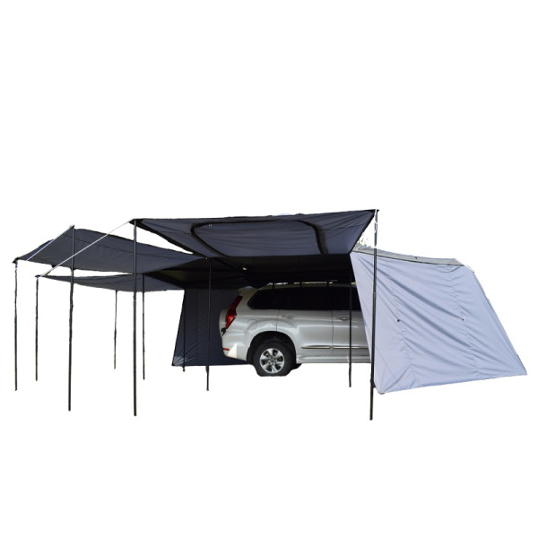 2 Стенки к автомобильной веерной маркизе (тамбур) РИФ 2.3х2 м, (правые) увеличенные