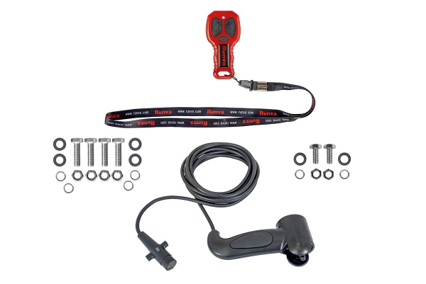 Лебёдка электрическая двухскоростная 12V Runva EWD10000S 4500 кг