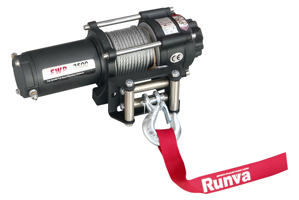 Лебёдка электрическая 12V Runva 3500A lbs 1588 кг Лебёдка электрическая 12V Runva 3500A lbs 1588 кг