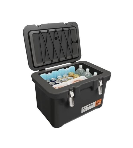 Термобокс IRIS HUGEL VACUUM COOLER BOX TC-40 Черный, 40 литров (55 часов)