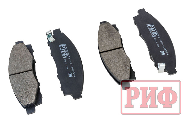 Колодки тормозные РИФ Mitsubishi L200 2005+, Pajero Sport 2008-2015
