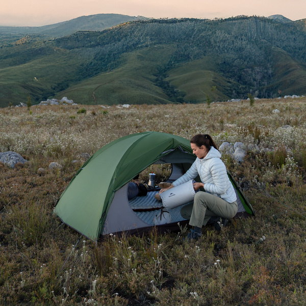 Палатка Naturehike Cloud-Creek PRO, 2-местная, зеленая