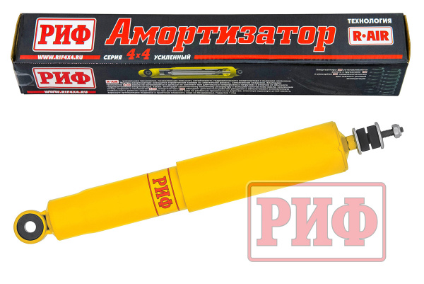 Амортизатор усиленный РИФ задний Toyota Land Cruiser Prado 90/95, 4Runner 1996-2002 штатный