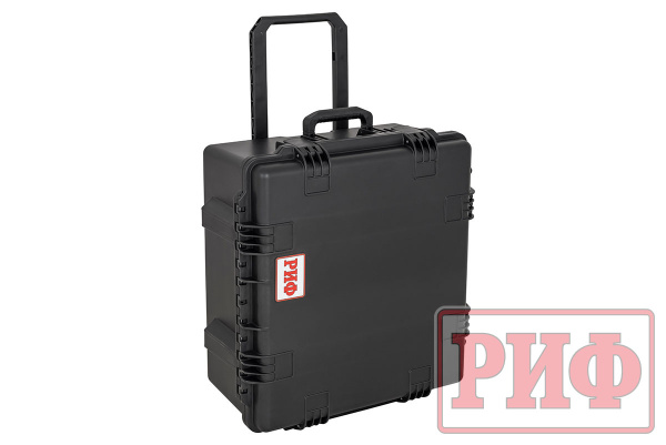 Кейс защитный ударопрочный РИФ 632x602x333 мм на колесах с телескопической ручкой