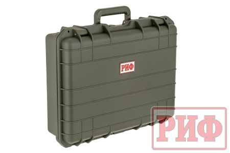 Кейс защитный ударопрочный РИФ 515х415х165 мм IP67, цвет Хаки