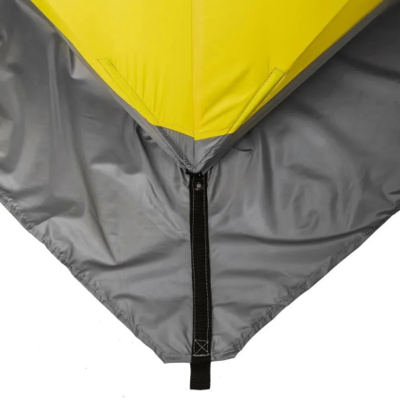9 Палатка зимняя PREMIER Куб-3 желтый/серый