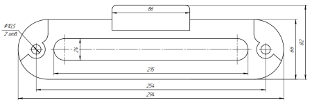 Клюз лебедки для стального троса