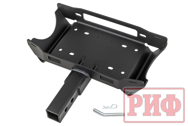 Площадка съёмная РИФ для переносной лебёдки под квадрат, облегчённая, с ручками