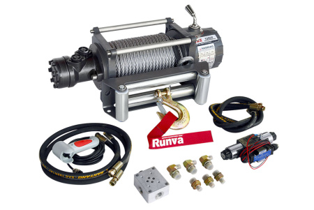 Лебёдка гидравлическая Runva 10000 lbs 4536 кг