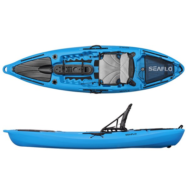 Каяк SEAFLO Barracuda рыболовный 10,8 (326,2 см), синий