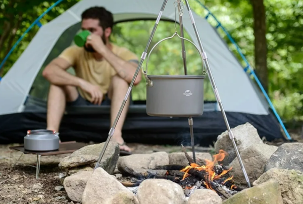 Котелок туристический Naturehike 4 л.