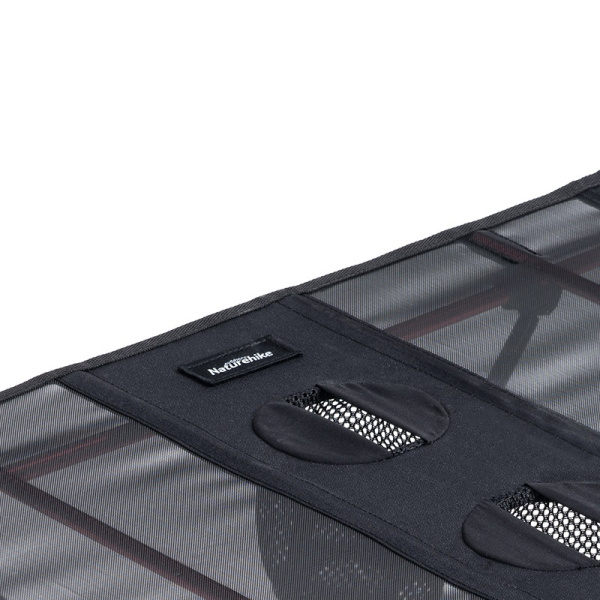 Стол туристический Naturehike FT07 алюминиевый, быстросборный, 59х40х39 см, складной, черный