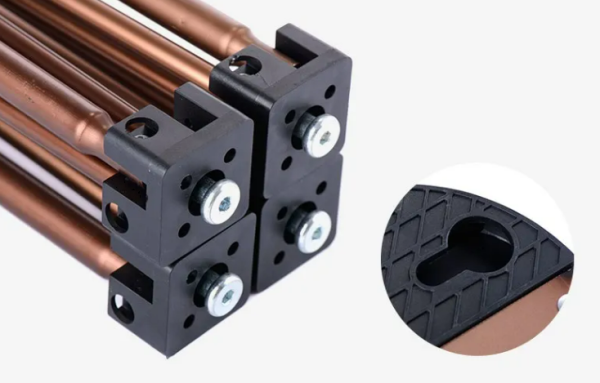 4 Стол туристический Naturehike алюминиевый, складной, серый