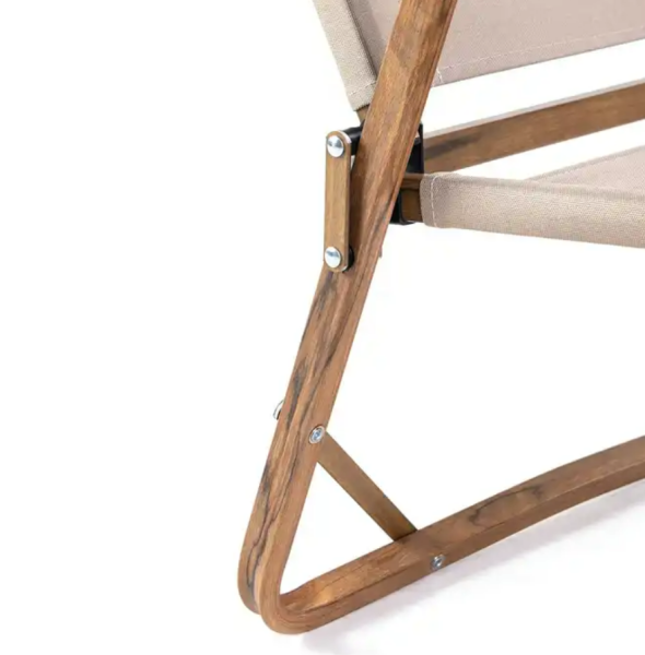 5 Кресло туристическое Naturehike MW02, складное, цвет ореховый, чёрный, до 120 кг