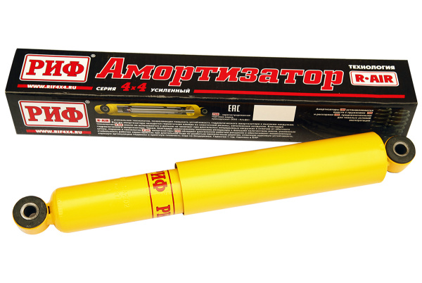 Амортизатор усиленный РИФ задний Нива 21214 лифт 50 мм (уценка)