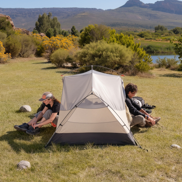 Палатка Naturehike Mongar PRO 1-местная, алюминиевый каркас, олива (зеленая)
