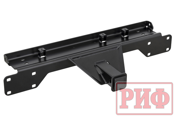 Фаркоп РИФ передний (переходник) для съёмной лебедки в штатный бампер Toyota Fortuner