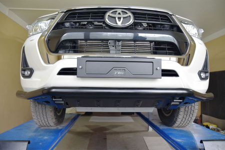 Бампер РИФ силовой передний Toyota Hilux 2020+ (устанававливается только с площадками RIFREV-30000/RIFREV-30001)