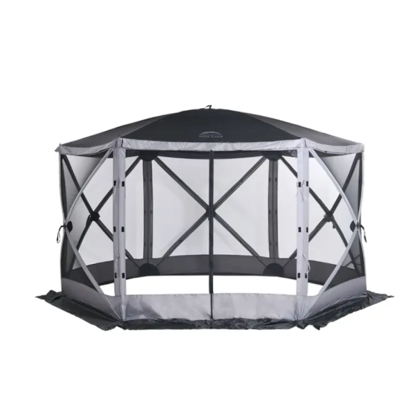 2 Шатер Wild Land Hub screen house 600, коричнево-бежевый, со стенками 2 Шатер Wild Land Hub screen house 600, коричнево-бежевый, со стенками