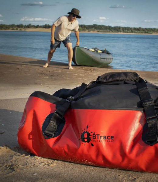 Гермосумка BTrace UniPro 60 л (красный/черный)