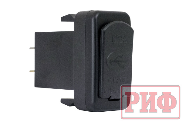 Розетка USB 2 QC 3.0 для Toyota 40x20