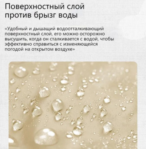 1.Мешок спальный Naturehike CW1000, 220х80 см, (правый) (ТК: -5C), бежевый