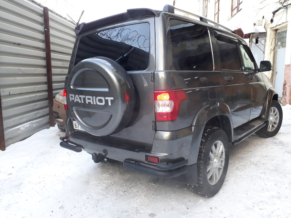 Спойлер УАЗ Патриот RS-спорт