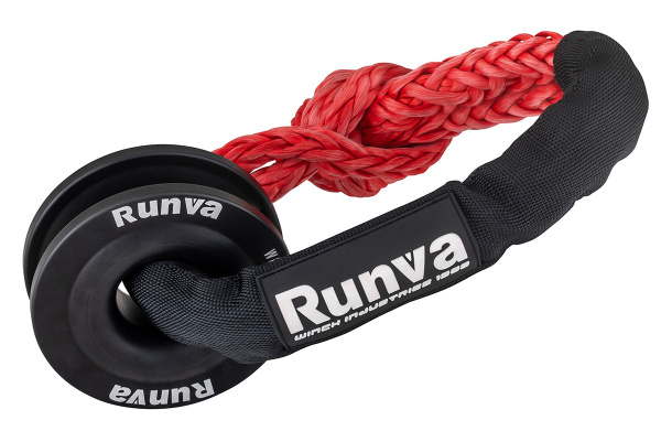 Блок усиления (полиспаст) Runva с софт-шаклом