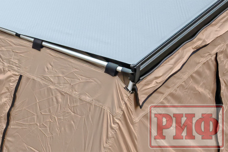 Стенки к автомобильной маркизе РИФ 3Х2.5 м Black Out