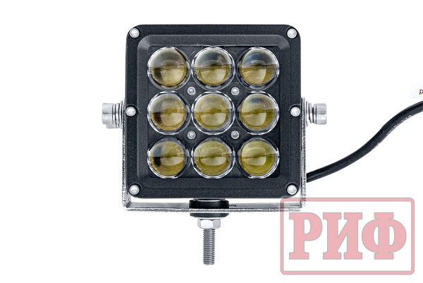 Фара светодиодная дальнего света РИФ 99 мм 27W