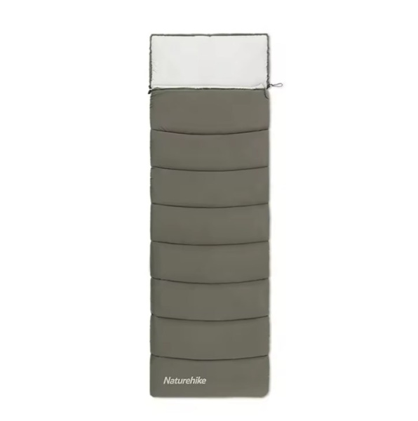 Мешок спальный Naturehike Lingdong, 225х75см, (ТК: +2C), (правый), зеленый
