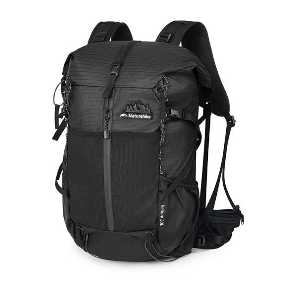 Рюкзак туристический Naturehike Helium Series 30+5 л, черный