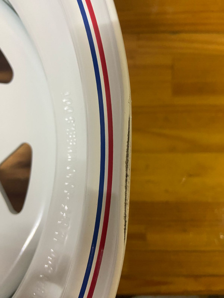 1 Диск усиленный УАЗ стальной белый 5x139,7 8xR16 d110 ET-19 (треуг. мелкий) (уценка)