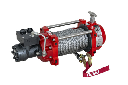Лебёдка гидравлическая Runva 10000 lbs 4536 кг