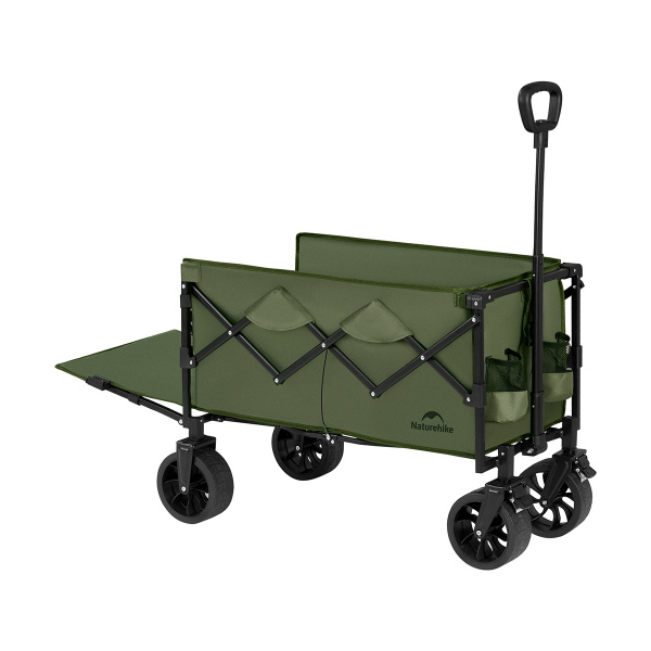 Тележка туристическая Naturehike Light 88х51х97 см, 100+50 л, светло-зеленая
