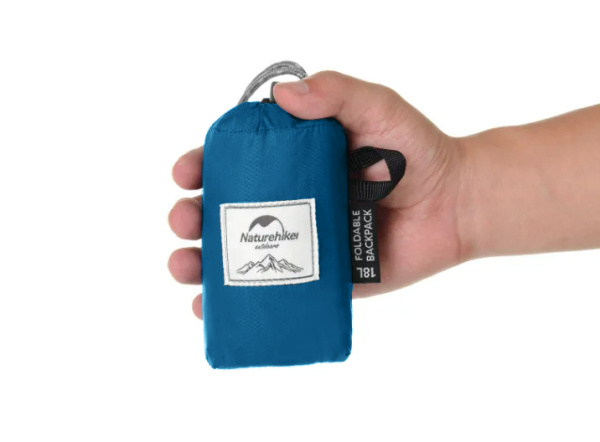 4 Рюкзак Naturehike 18L, голубой