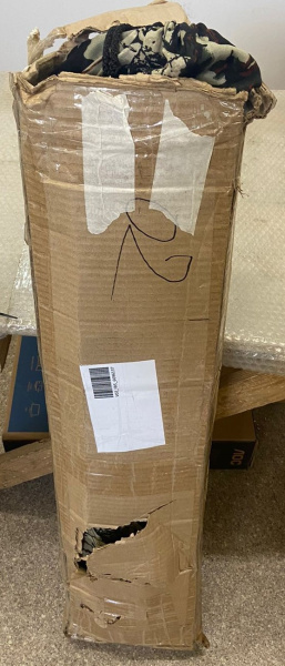 Раскладушка туристическая "СЛЕДОПЫТ" в чехле, труба оцинкованная 25х25 мм 400 кг (уценка)