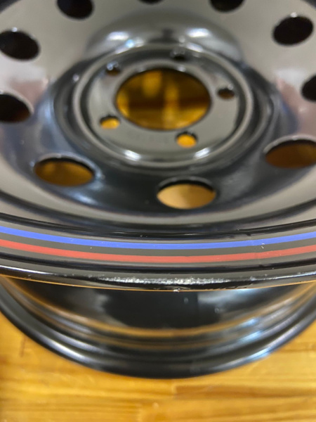 Диск усиленный JEEP стальной черный 5х114,3 8xR16 d84 ET-19 (уценка)